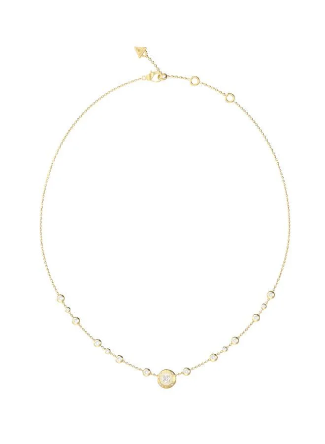 GUESS 16-18 Inch Guess Coin & Crystals